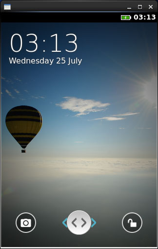 Firefox OS Home Screen Firefox OS Home Screen