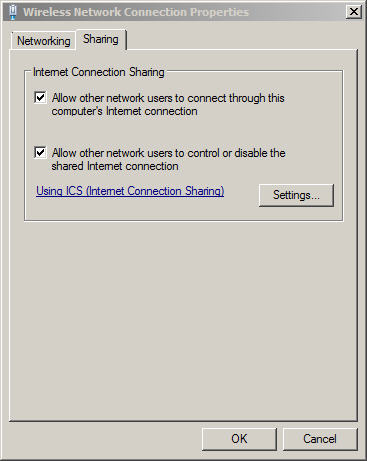Sharing Internet Sharing Internet